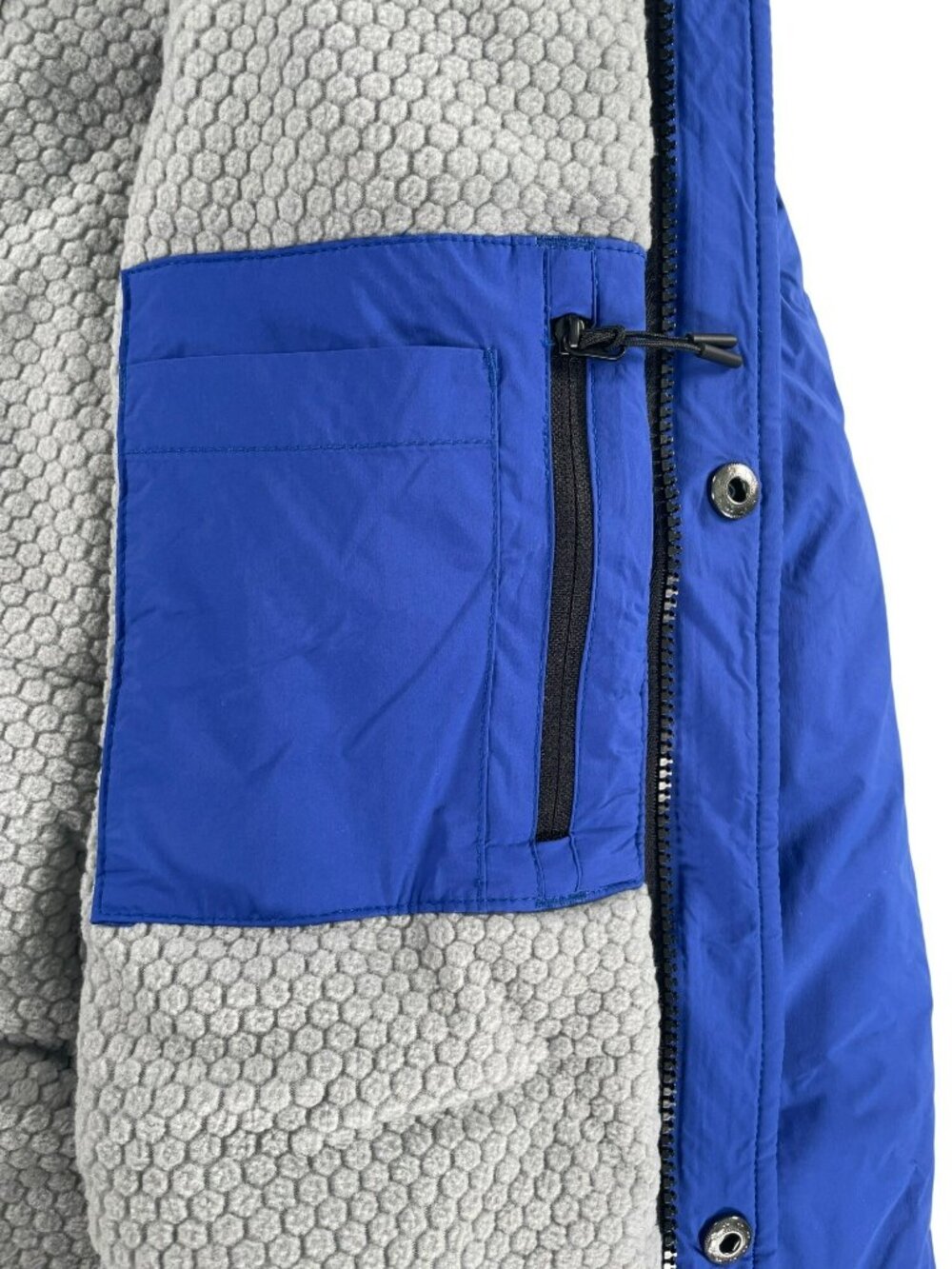 TYR Youth Hydrosphere Alliance Swim Parka Blue Water Repellent Hooded Sz YM NEW - Picture 9 of 10